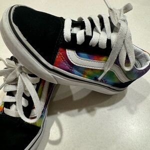 Kids Vans Tie Dye Sz 11